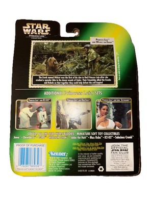 Kenner Princess Leia and Wicket the Ewok .00 Action Figure for