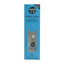Ditch 3 Window & Glass Cleaner Starter Pack/Tablet Refill
