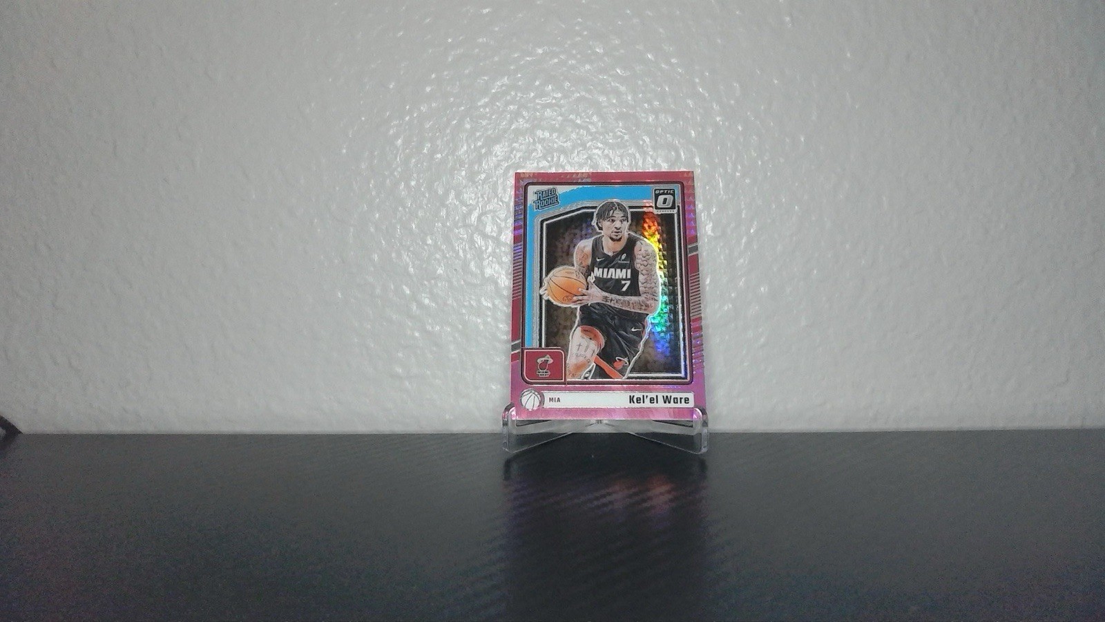 2024-25 Panini Donruss Optic - Rated Rookie Kel'el Ware #280 Pink Hyper Prizm...