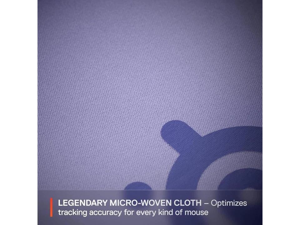 SteelSeries QcK Cloth Gaming Mouse Pad - Exclusive Micro-Woven Surface, - Image 4 of 4