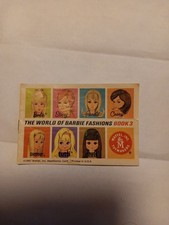 Vintage 1960's Barbie Booklet 1 The World Of Barbie Fashions Collectible