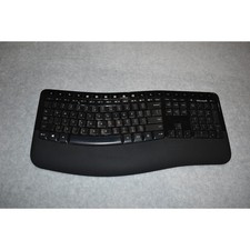 Microsoft Wireless Comfort Keyboard 5050 Model 1728 No USB Dongle Ergonomic
