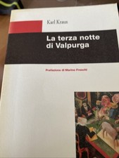 La Terza Notte Di Valpurga Di Karl Kraus
