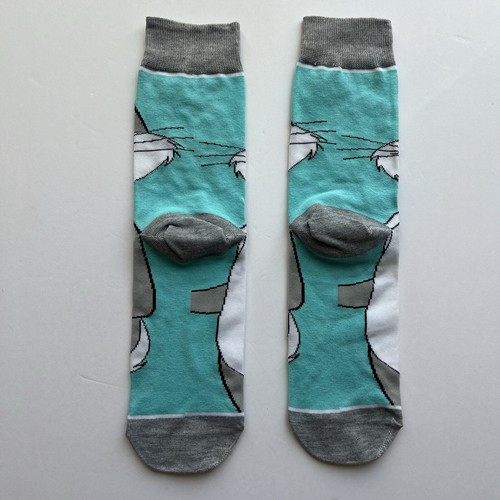 Bugs Bunny animierte Cartoon lustige Socken 2 Paar neu - Bild 2 von 3