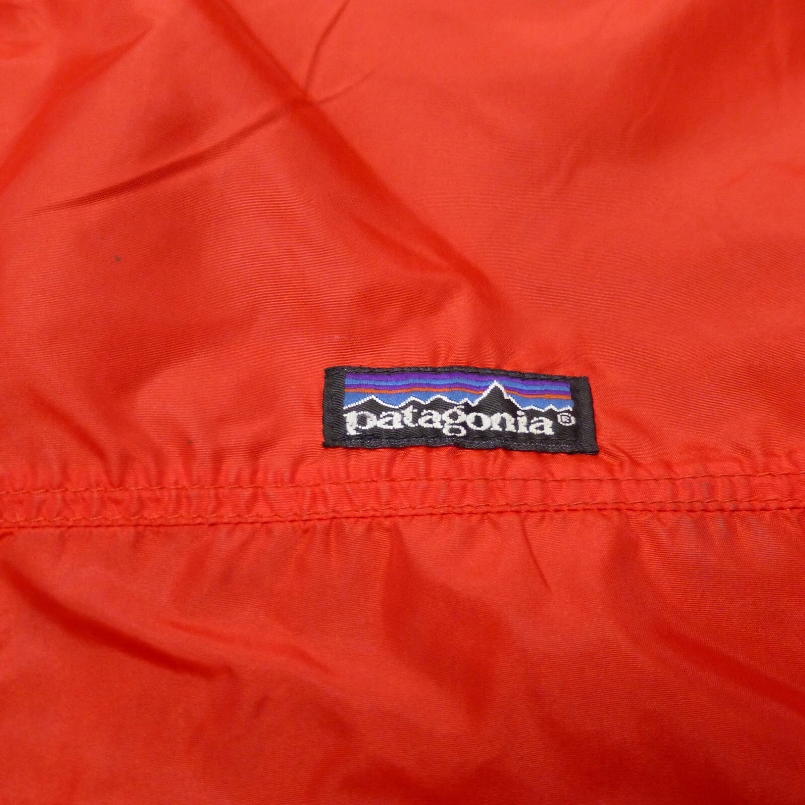 patagonia full zip fleece lined windbreaker jacket
