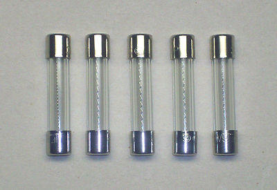 FIVE Harman & Heatilator Eco-Choice pellet stove 3-20-49447 fuses, 6 amp.
