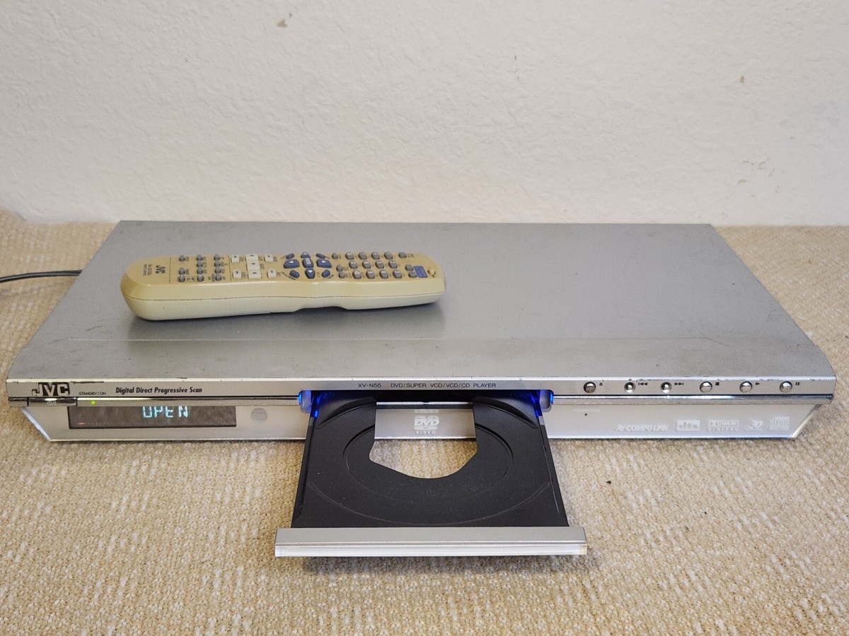 JVC XV-N55SL Digital Direct Progressive Scan Video DVD Player with