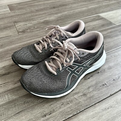 Asics Gel Excite Women's Running Training Shoes Sz Gray Rose Pink  1012A562