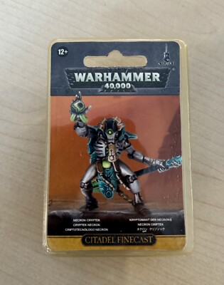 Warhammer 40k Necron Cryptek 49-62 new OOP Rare Finecast Blister Citadel Gw