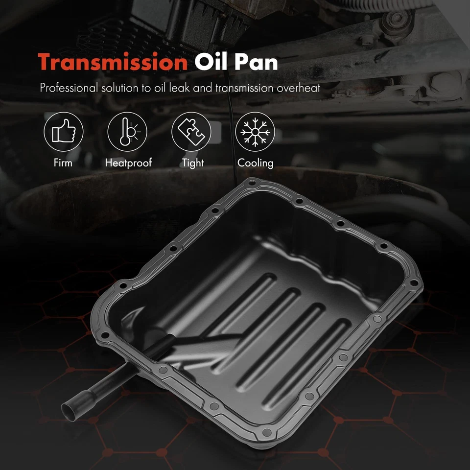 Panela de óleo de transmissão para Mitsubishi Lancer 2002-2003 Mirage 97-02 1.5L 1.8L 2.0L - Imagem 3 de 4