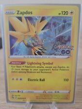 Zapdos Reverse Foil Raro Pokémon Go, Jogo de Tabuleiro Original Copag  Nunca Usado 79762073