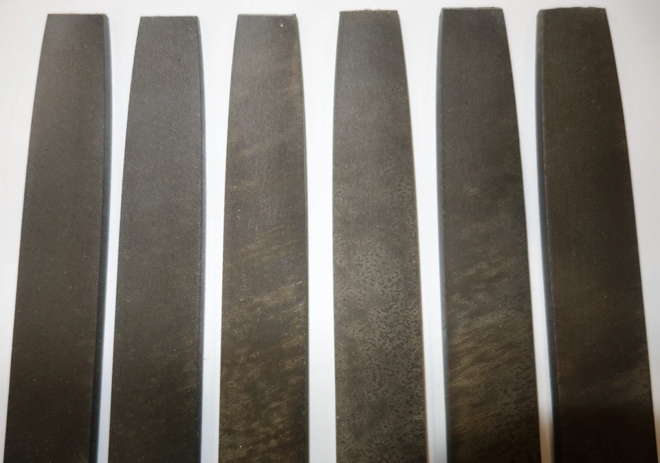 6 x Vintage Eclipse Flat Hand File LARGE 12" Files - Image 4 of 4