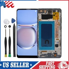 LCD Touch Screen Touch Display Assembly Frame For Samsung Galaxy S10plus G975