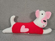 Target Valentine  s Day Dog Shaped Shearling Throw Pillow 2023 Room Essentials