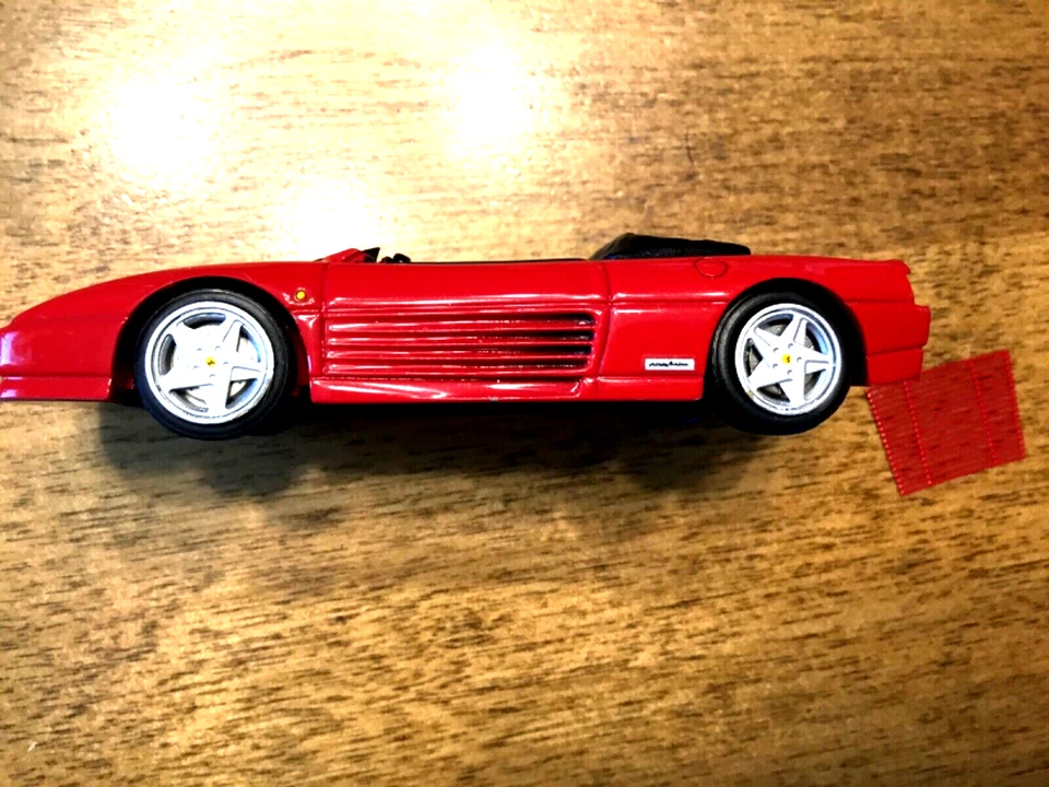 RARE! BBR 1/43 RED 1993 FERRARI 348 CABRIOLET  ITALY ( RETIRED ) AS IS AS SHOWN - Image 2 of 4