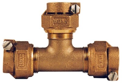 Legend 313-394NL Lead Free CTS PAK x PAK 3/4 In. Water Service Tee - Pack of 1