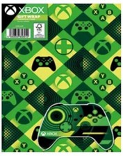 Birthday Wrapping Paper | XBOX | 2 Sheets & 2 Tags | Kids Gift Wrap