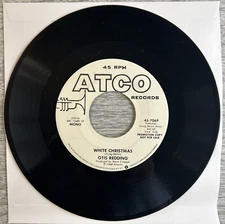 OTIS REDDING "White Christmas" 1968 7" 45rpm Single ATCO Records ‎– 45-6631