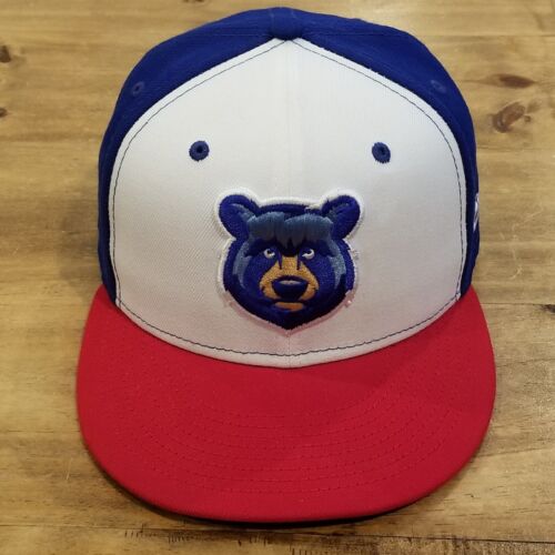 Tennessee Smokies Hat Cap New Era Size 7 1/2 Fitted 59Fifty Red White Blue RWB - Picture 1 of 10