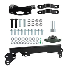 Steel Steering Box Brace Kit for Jeep Cherokee XJ W/ Sector Shaft Support 84-01