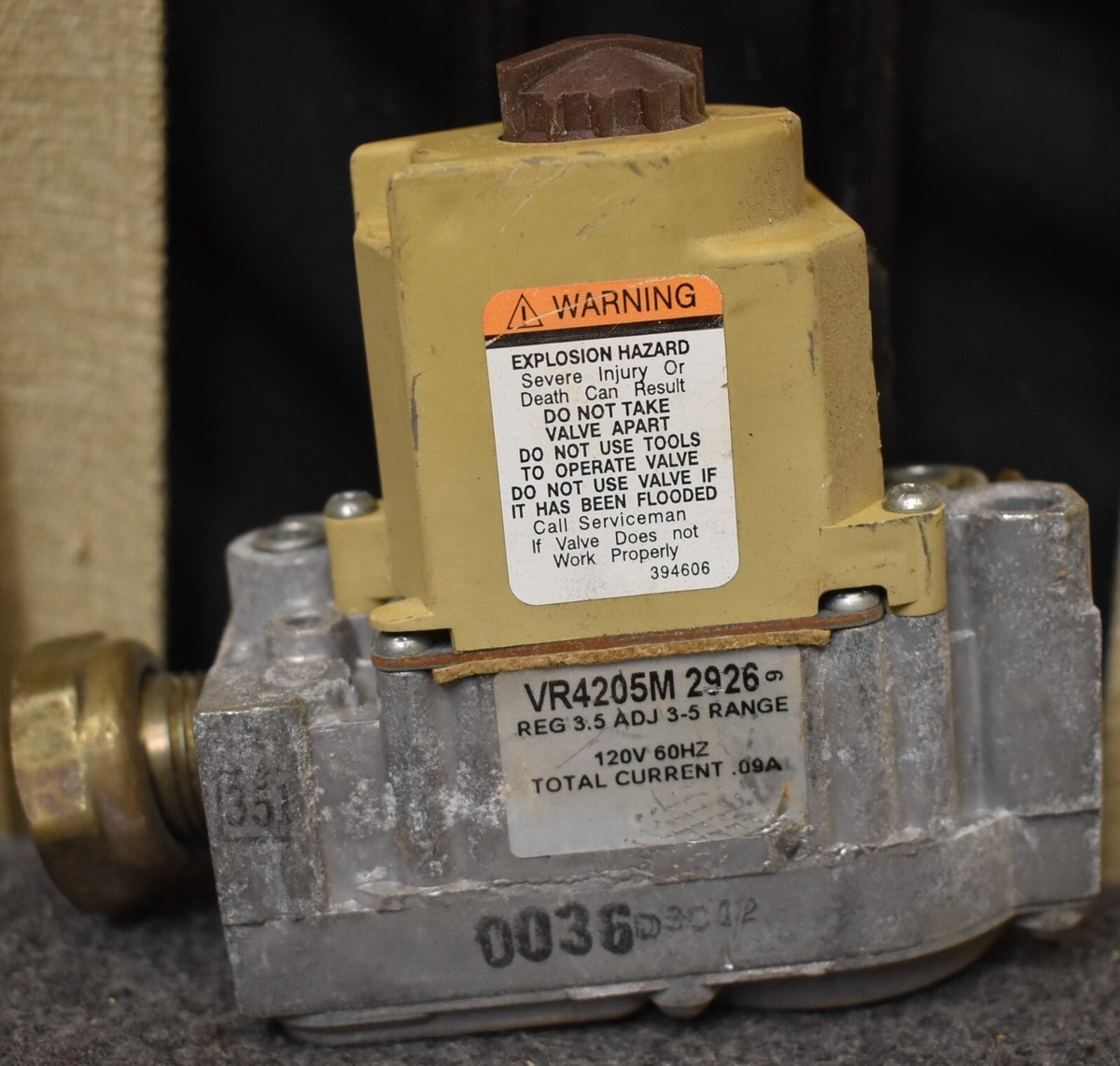 Honeywell VR4205M2926 Combination Gas Valve | eBay