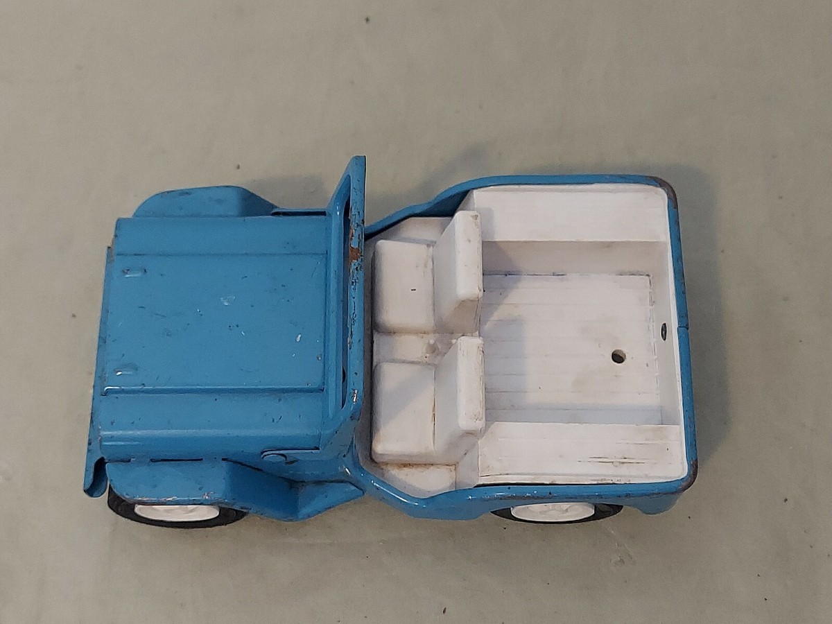 TONKA ジープ Vintage Tonka Jeep G-452-8 1970s US Army Pressed Steel