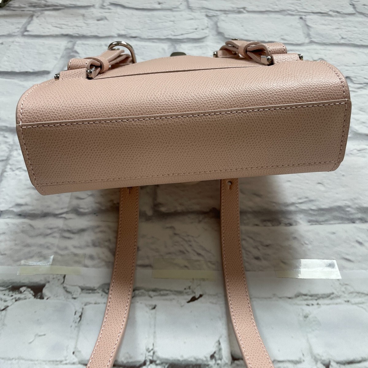 NWT Senreve Alunna Backpack in Pebbled Blush / Silver | eBay display picture 2
