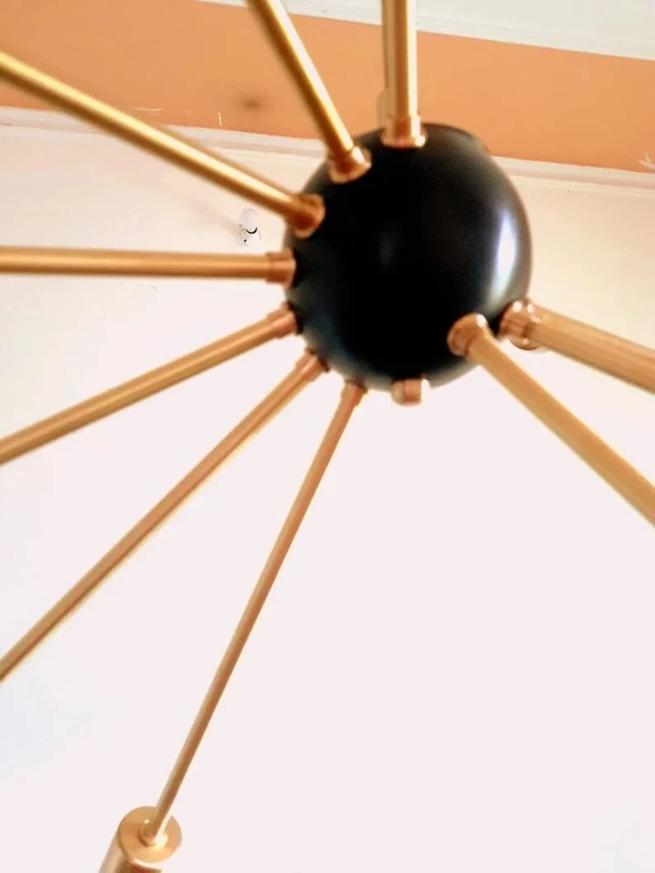 Antigua araña clásica moderna 14 brazos últimos diseños comedor pasillo decor... - Imagen 2 de 4