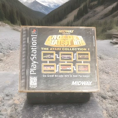 Arcade's Greatest Hits The Atari Collection 1 Playstation PS1 CIB Tested 