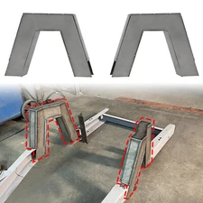 For 1963-1972 Chevy C10 Pickup 1 PAIR C Notch Frame Step Notch CNotch Set Steel