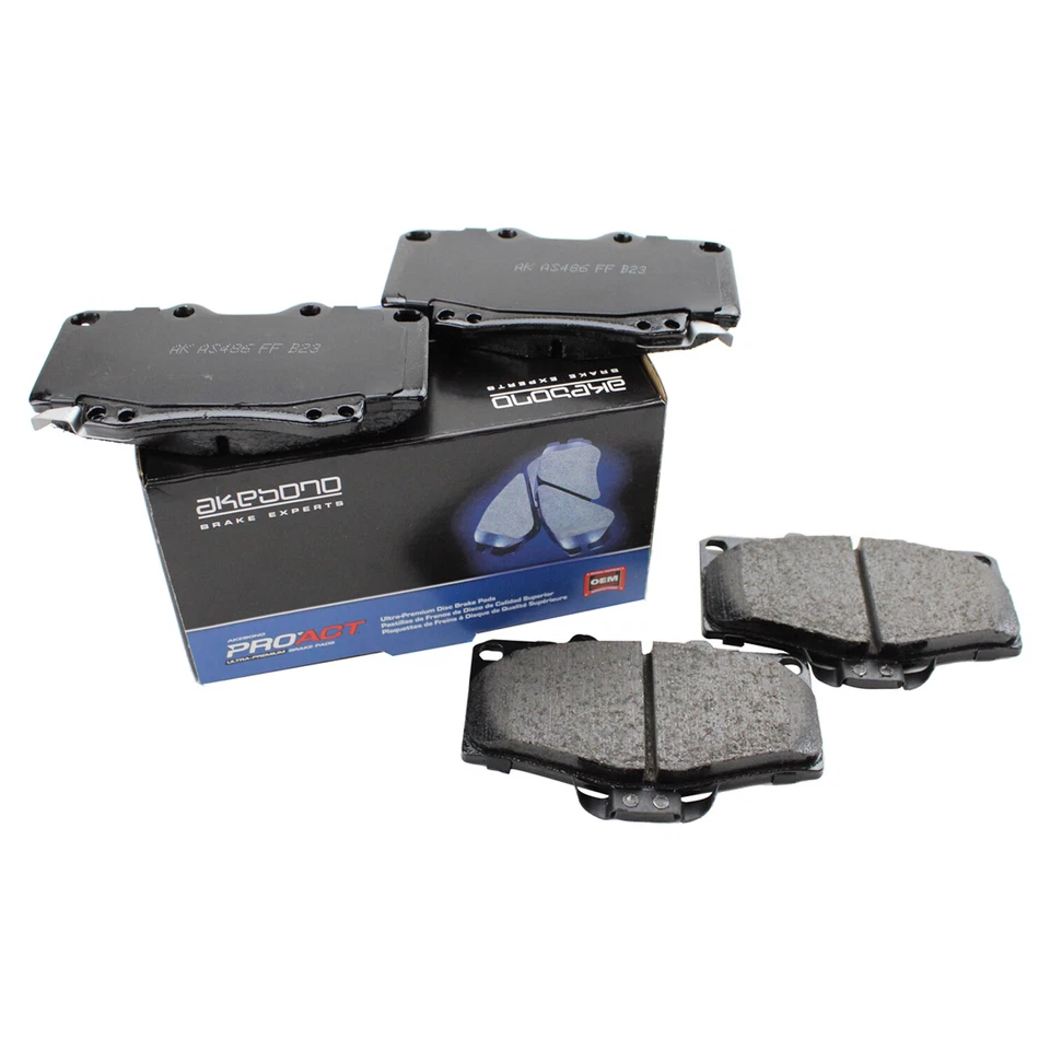 Akebono ProACT Front Ceramic Disc Brake Pad Set For Toyota 4Runner Pickup Tacoma - Image 3 of 4