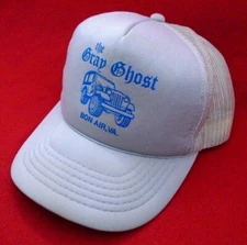 Vintage THE GRAY GHOST JEEP Mesh Snapback Trucker Hat Cap 