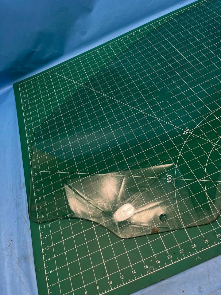 2007-2017 ДЖИП КОМПАС ЛЕВЫЙ ВОДИТЕЛЬ ПЕРЕДНЕЕ СТЕКЛО E4 43R 000183 E000989 OEM - Изображение 3 из 4