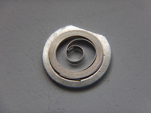Ressort Manuel N.O.S. Pour Montres Cyma Cal. 412 à 419 - Pièce 770 - Acier Neuf
