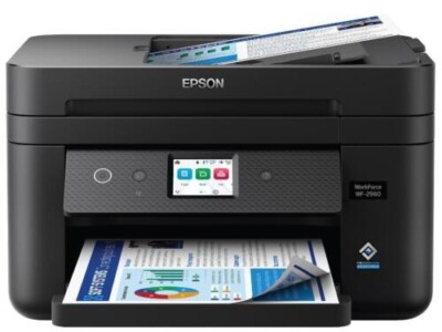  Epson WorkForce WF-2960 Wireless All-in-One Color Inkjet Printer W/ink