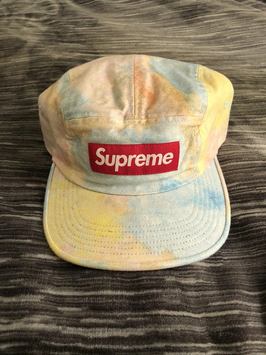 Supreme Multicolor Denim Camp Cap