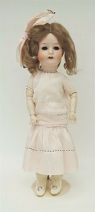 Antique Ernst Heubach Koppelsdorf German Porcelain Bisque Head Doll Articulated