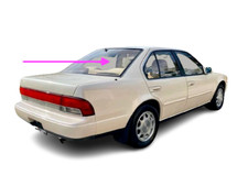 Fits: 1989-1994 Nissan Maxima 4 Door Sedan Back Window Glass/Antenna-Heated