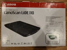 Canon CanoScan LiDE 110 Flat Bed Color Image Scanner 2400 DPI New Open Box