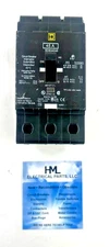 SQUARE D, EDB34045, 45A, 480V, 3 POLE, CIRCUIT BREAKER *RECONDITIONED