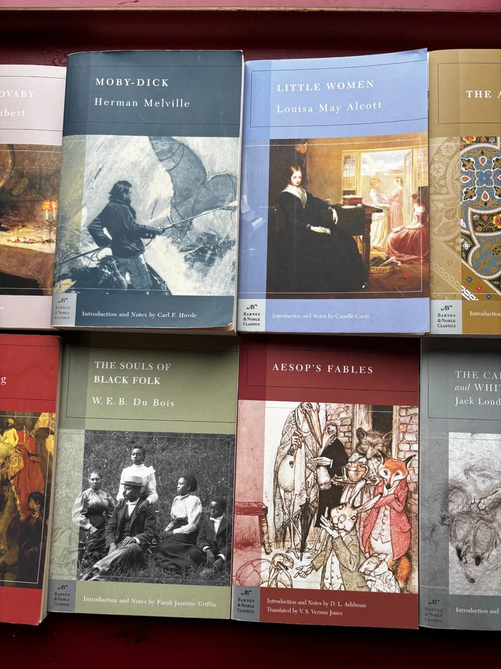 Barnes & Noble Classics Paperback Books - Lot Of 14 - VG Literature Match Spines - Image 3 of 4