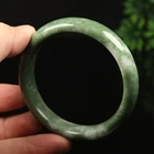 61mm Grade A 100% Natural Green Jade Bangle Bracelet Chinese Guizhou Jade RK7909