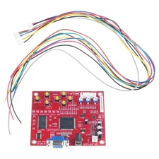 Video Game Converter Board RGBS/CGA to VGA Converter Auto Scan Gaming Signal