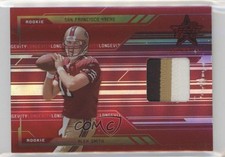 2005 Leaf Rookies & Stars Longevity Rookie Ruby 77/99 Alex Smith #252 oh4