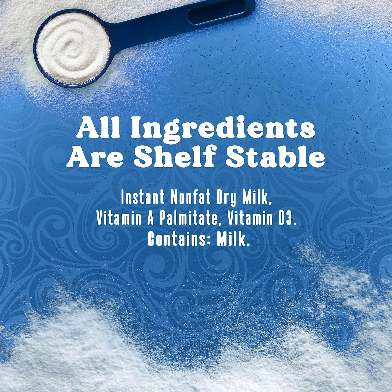 Swiss Miss Shelf Stable Nonfat Dry Powdered Milk, 45.43 oz. Canister – Fortified