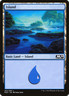 Island #265 (Foil) (HP) Core Set 2020 M20 Magic MTG