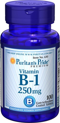 #ad #ad Puritan#x27;s Pride Vitamin B 1 250 mg 100 Tablets $7.87