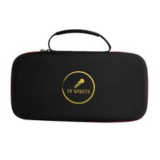 Wireless Microphone Case - Portable Hard Shell Storage Bag for Dual Handheld ...