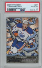 CONNOR McDAVID 2024 Upper Deck Young Guns Revisited #201 PSA 10