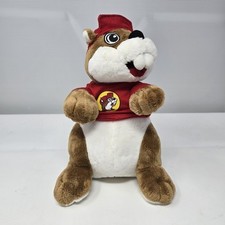 Jaag Buc-ees Bucky The Beaver Mascot 10  Plush With TShirt Bucky Bucees Stuffed